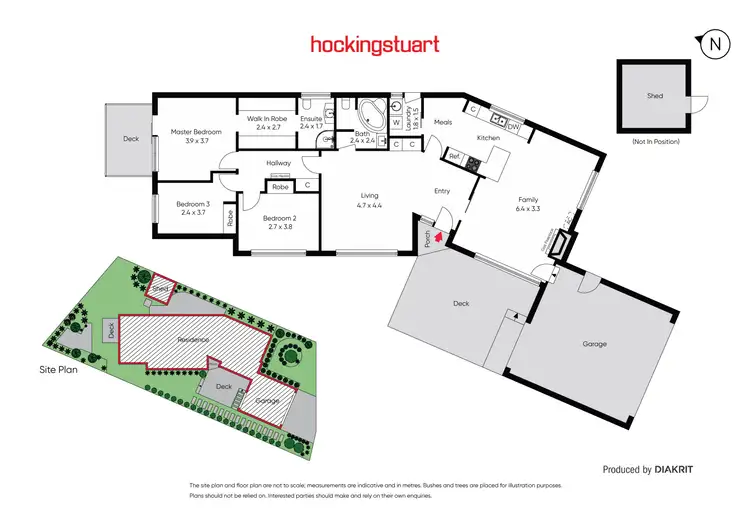 Floorplan of Homely house listing, 17 Nareen Court, Frankston South VIC 3199