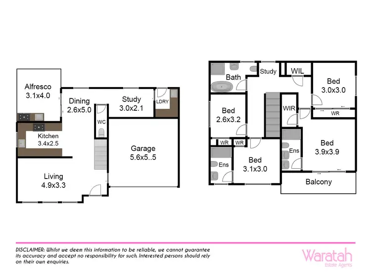 Floorplan of Homely house listing, 1 Berambing Street, The Ponds NSW 2769