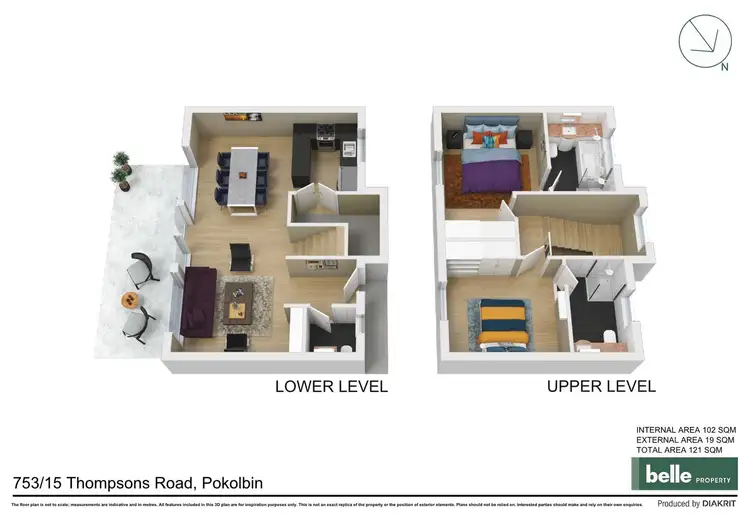 Floorplan of Homely house listing, 753/15 Thompsons Road, Pokolbin NSW 2320