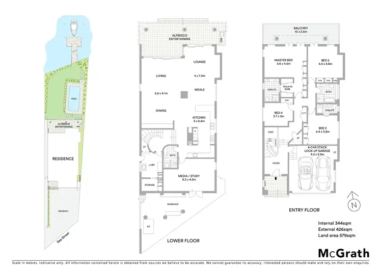 Floorplan of Homely house listing, 3 Sea Street, Hunters Hill NSW 2110