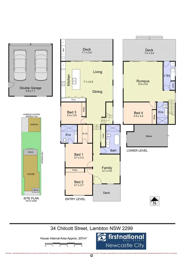 Floorplan of Homely house listing, 34 Chilcott Street, Lambton NSW 2299