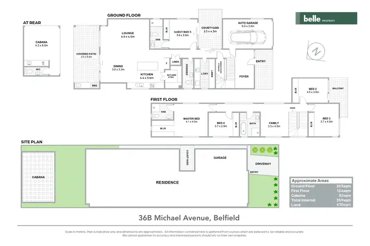 Floorplan of Homely house listing, 36B Michael Avenue, Belfield NSW 2191