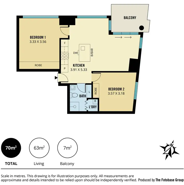 Floorplan of Homely apartment listing, 705/248 Flinders Street, Adelaide SA 5000