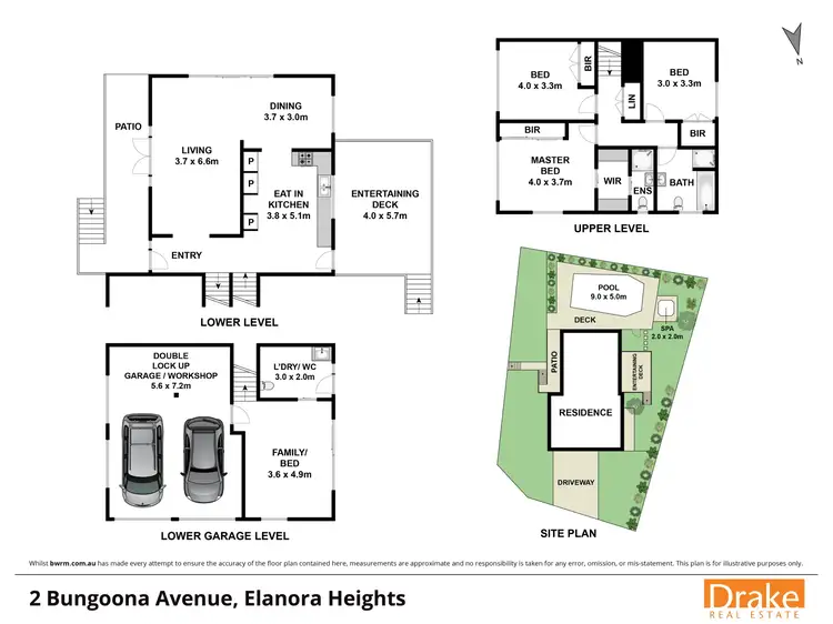 Floorplan of Homely house listing, 2 Bungoona Avenue, Elanora Heights NSW 2101