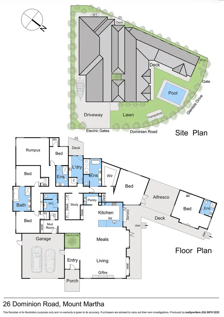 Floorplan of Homely house listing, 26 Dominion Road, Mount Martha VIC 3934