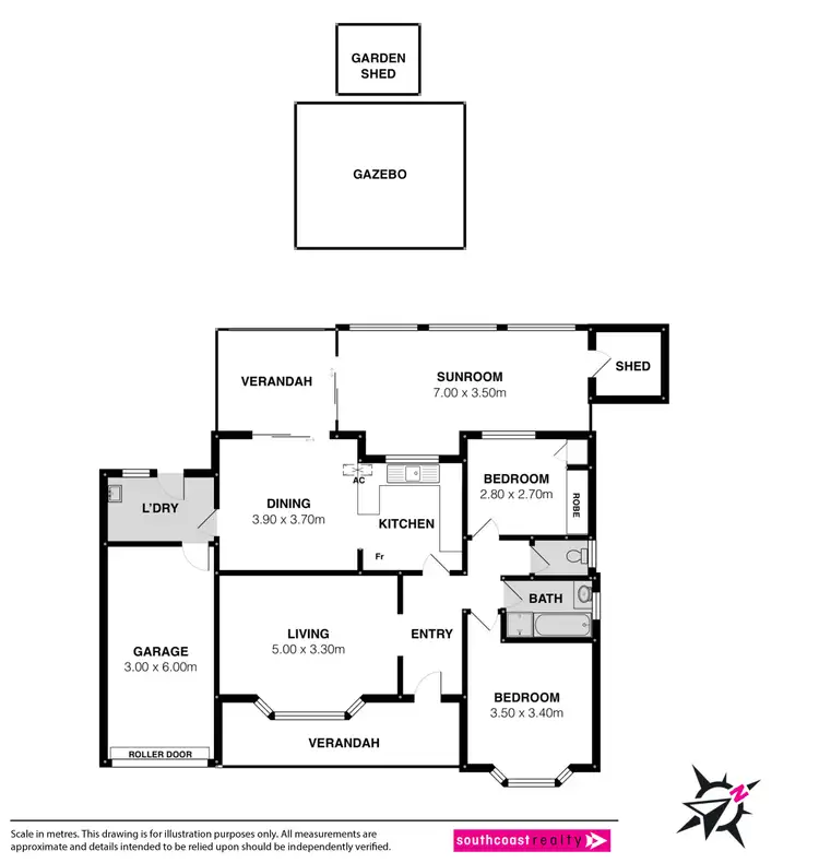 Floorplan of Homely house listing, 54 Clipper Court, Encounter Bay SA 5211