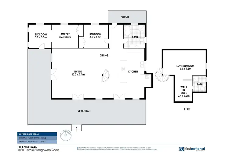 Floorplan of Homely rural property listing, 1830 Coraki - Ellangowan Road, Ellangowan NSW 2470