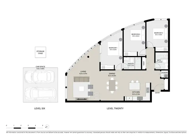 Floorplan of Homely unit listing, 2004/17 Wentworth Place, Wentworth Point NSW 2127