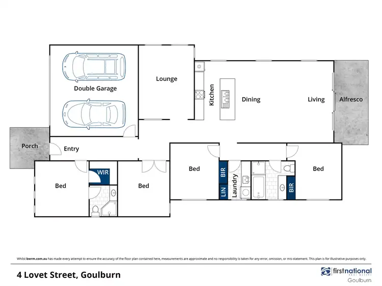 Floorplan of Homely house listing, 4 Lovet Street, Goulburn NSW 2580