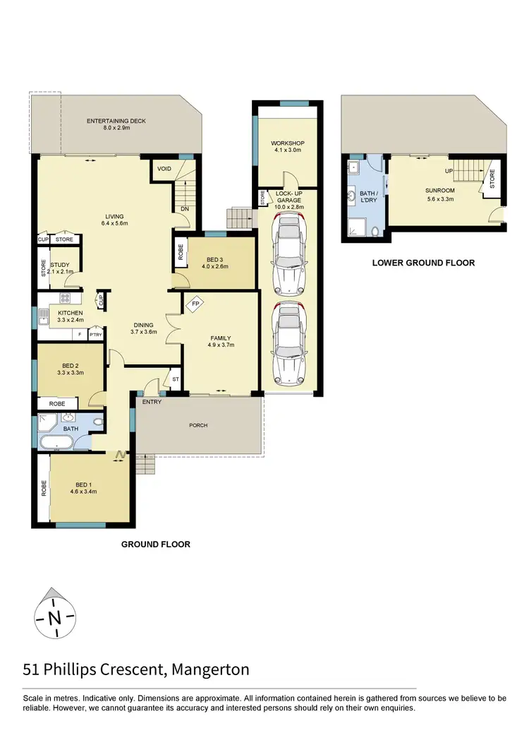 Floorplan of Homely house listing, 51 Phillips Crescent, Mangerton NSW 2500