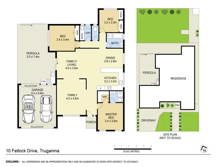 Floorplan of Homely house listing, 10 Fetlock Drive, Truganina VIC 3029