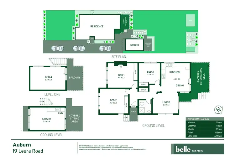 Floorplan of Homely house listing, 19 Leura Road, Auburn NSW 2144
