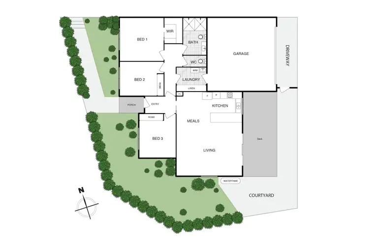 Floorplan of Homely house listing, 2 Ben Blakeney Street, Bonner ACT 2914