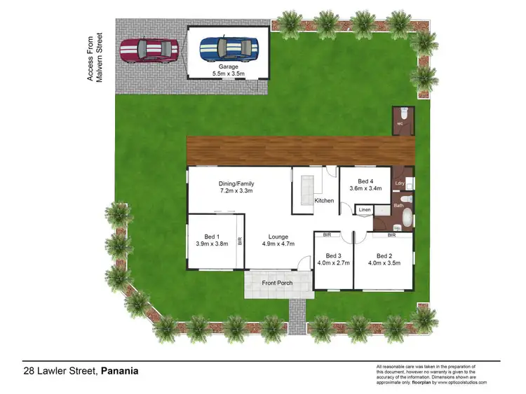 Floorplan of Homely house listing, 28 Lawler Street, Panania NSW 2213