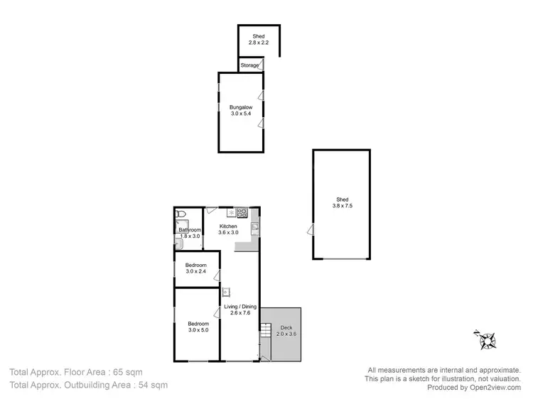 Floorplan of Homely house listing, 80 Linden Road, Primrose Sands TAS 7173
