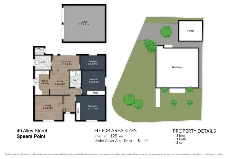 Floorplan of Homely house listing, 40 Alley Street, Speers Point NSW 2284
