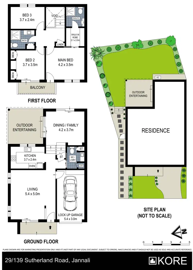 Floorplan of Homely townhouse listing, 29/135-139 Sutherland Road, Jannali NSW 2226