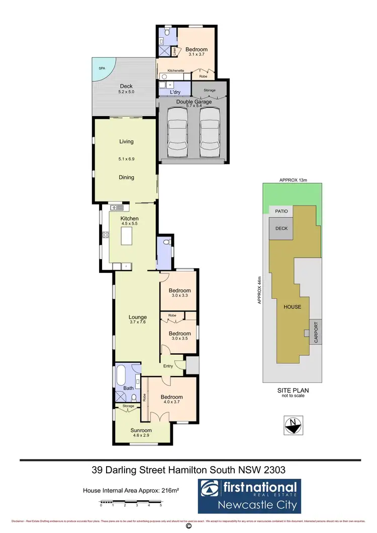 Floorplan of Homely house listing, 39 Darling Street, Hamilton South NSW 2303