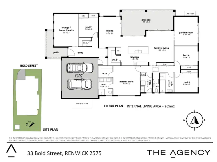 Floorplan of Homely house listing, 33 Bold Street, Renwick NSW 2575
