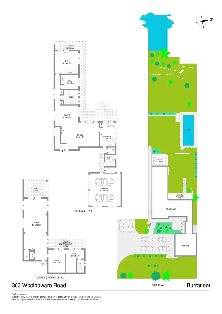Floorplan of Homely house listing, 363 Woolooware Road, Burraneer NSW 2230