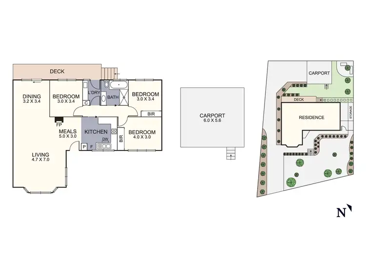 Floorplan of Homely house listing, 4 Vance Street, Lilydale VIC 3140