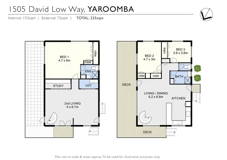 Floorplan of Homely house listing, 1505 David Low Way, Yaroomba QLD 4573