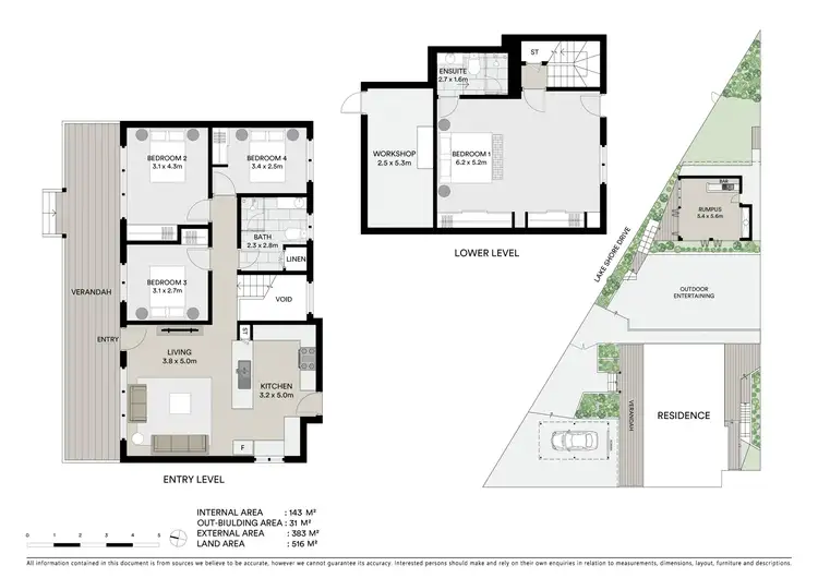 Floorplan of Homely house listing, 64B Lake Shore Drive, North Avoca NSW 2260