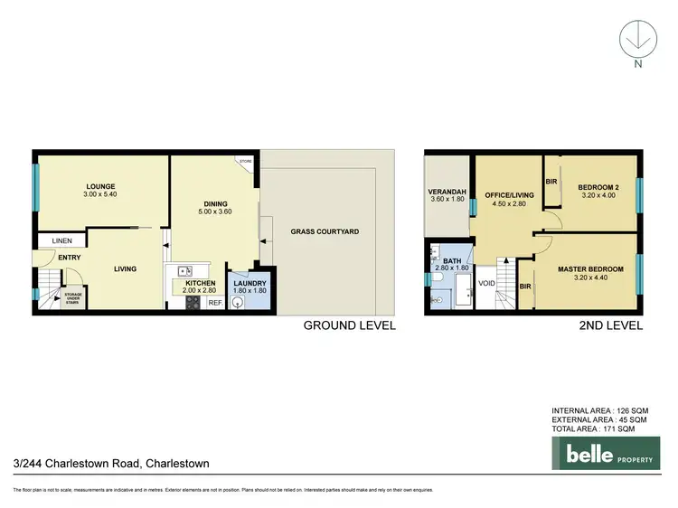 Floorplan of Homely townhouse listing, 3/244 Charlestown Road, Charlestown NSW 2290
