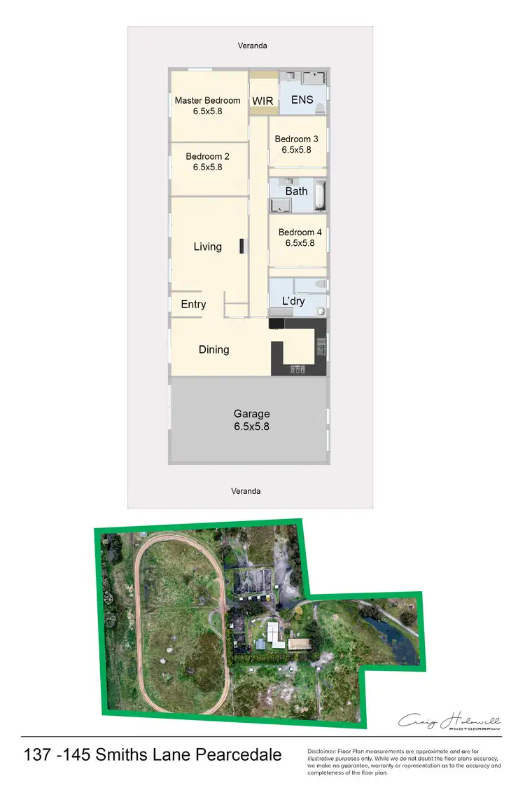 Floorplan of Homely house listing, 137-145 Smiths Lane, Pearcedale VIC 3912