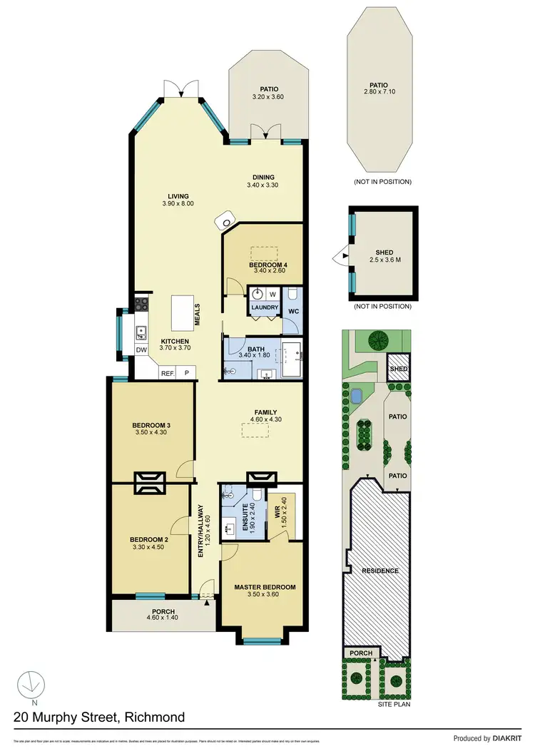 Floorplan of Homely house listing, 20 Murphy Street, Richmond VIC 3121