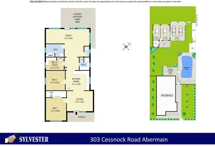 Floorplan of Homely house listing, 303 Cessnock Road, Abermain NSW 2326