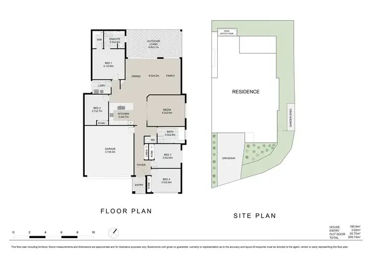 Floorplan of Homely house listing, 56 Amber Drive, Caloundra West QLD 4551