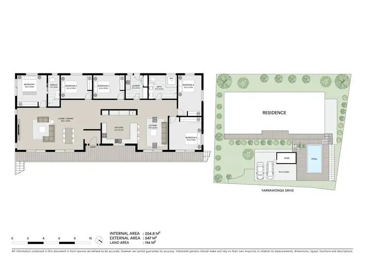 Floorplan of Homely house listing, 6 Yarrawonga Drive, Castle Hill QLD 4810