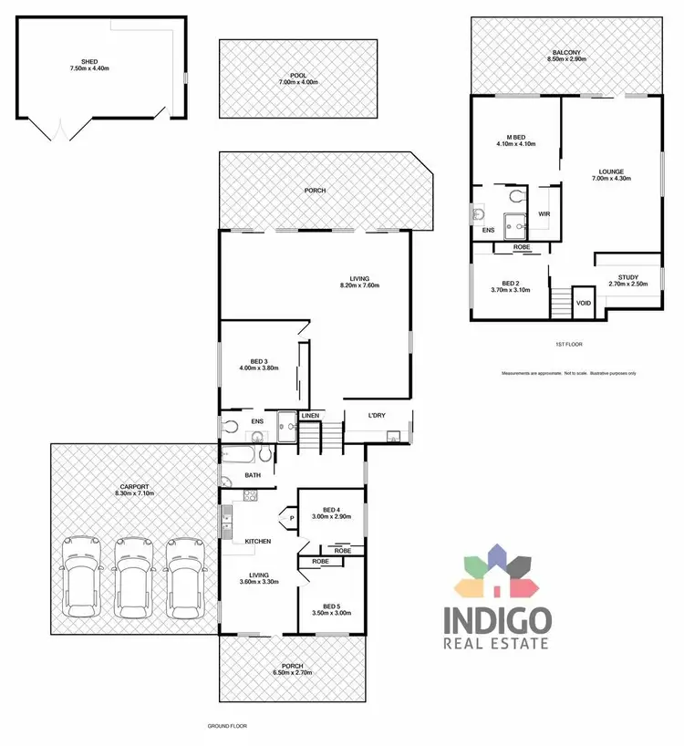 Floorplan of Homely house listing, 4 Bells Flat Road, Yackandandah VIC 3749