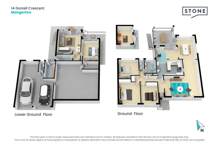 Floorplan of Homely house listing, 14 Gorrell Crescent, Mangerton NSW 2500