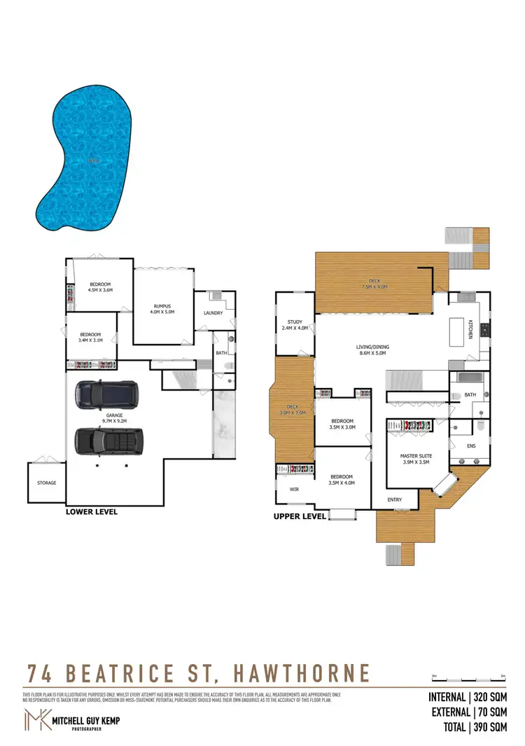 Floorplan of Homely house listing, 61 Hawthorne Road, Hawthorne QLD 4171