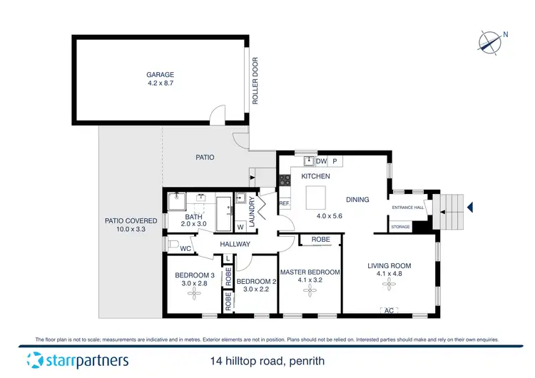 Floorplan of Homely house listing, 14 Hilltop Road, Penrith NSW 2750