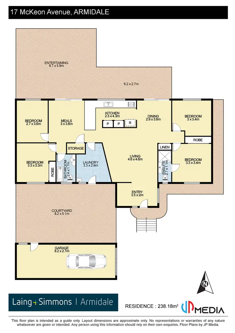 Floorplan of Homely house listing, 17 McKeon Avenue, Armidale NSW 2350