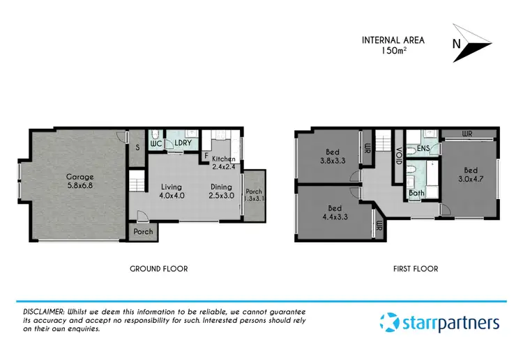 Floorplan of Homely townhouse listing, 3/67 Spencer Street, Rooty Hill NSW 2766