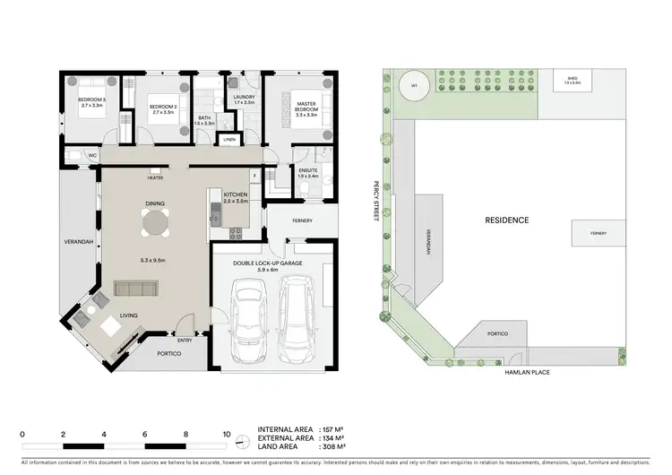 Floorplan of Homely house listing, 1 Hamlan Place, Newtown VIC 3220