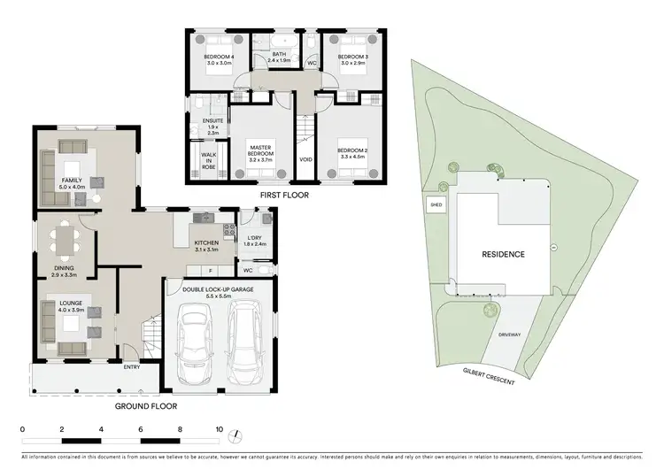 Floorplan of Homely house listing, 32 Gilbert Crescent, Kings Langley NSW 2147