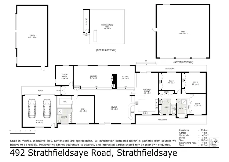 Floorplan of Homely house listing, 492 Strathfieldsaye Road, Strathfieldsaye VIC 3551