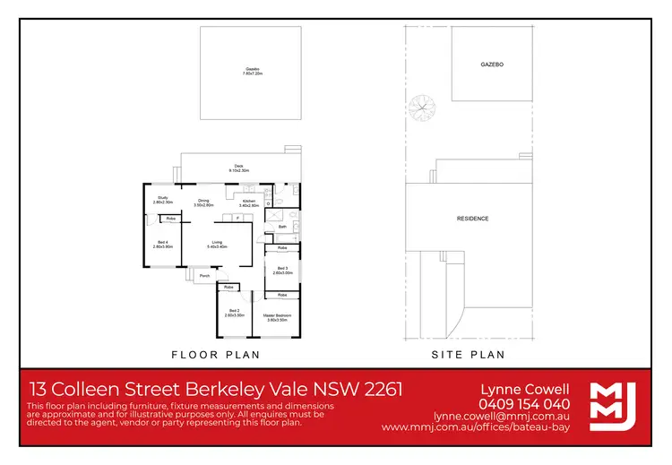 Floorplan of Homely house listing, 13 Colleen Street, Berkeley Vale NSW 2261