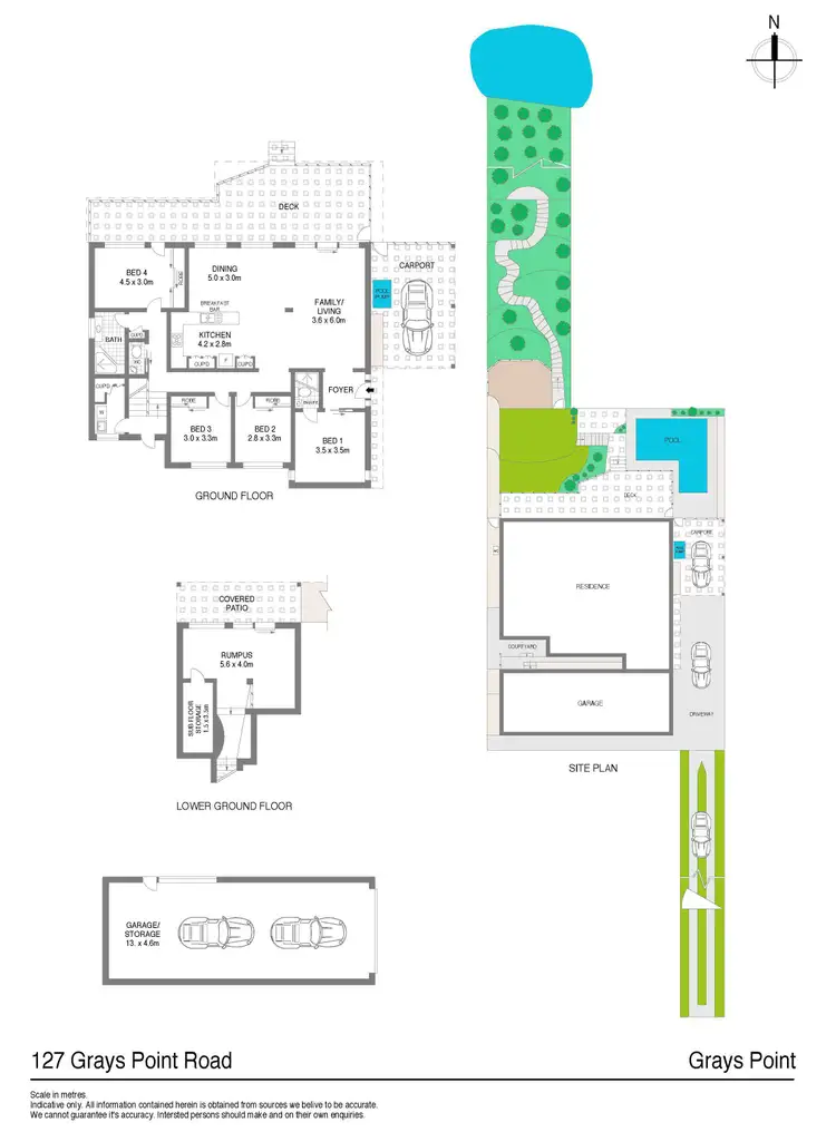 Floorplan of Homely house listing, 127 Grays Point Road, Grays Point NSW 2232