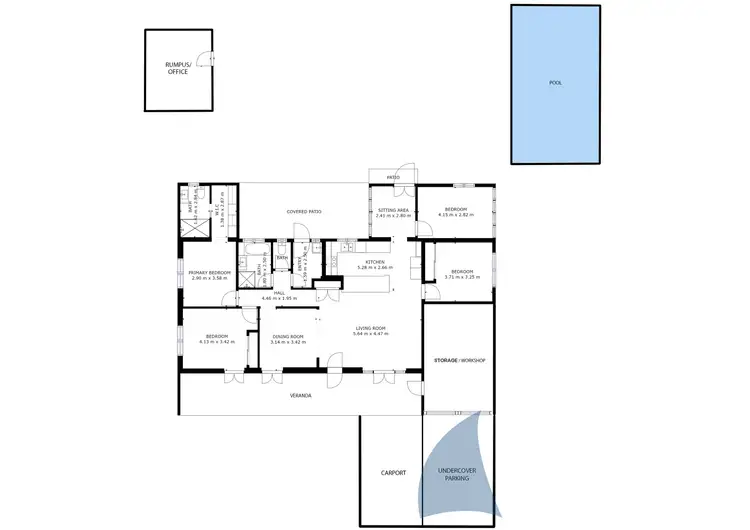 Floorplan of Homely house listing, 4 Ixora Court, Mooroobool QLD 4870