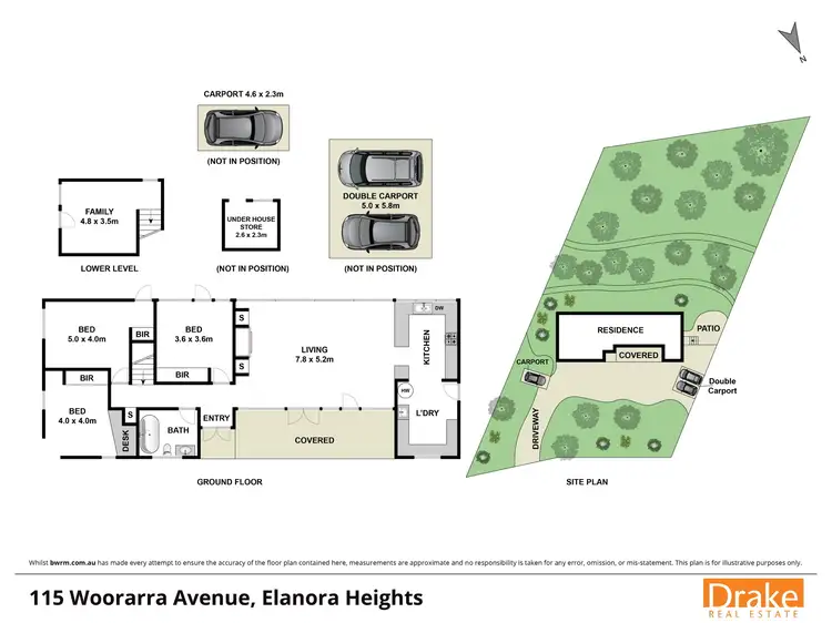 Floorplan of Homely house listing, 115 Woorarra Avenue, Elanora Heights NSW 2101