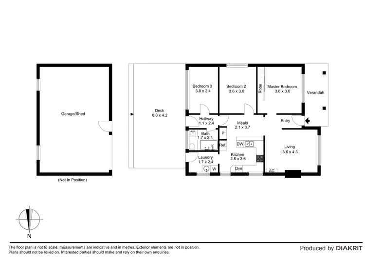 Floorplan of Homely house listing, Address available on request