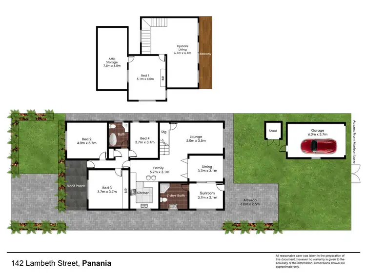Floorplan of Homely house listing, 142 Lambeth Street, Panania NSW 2213