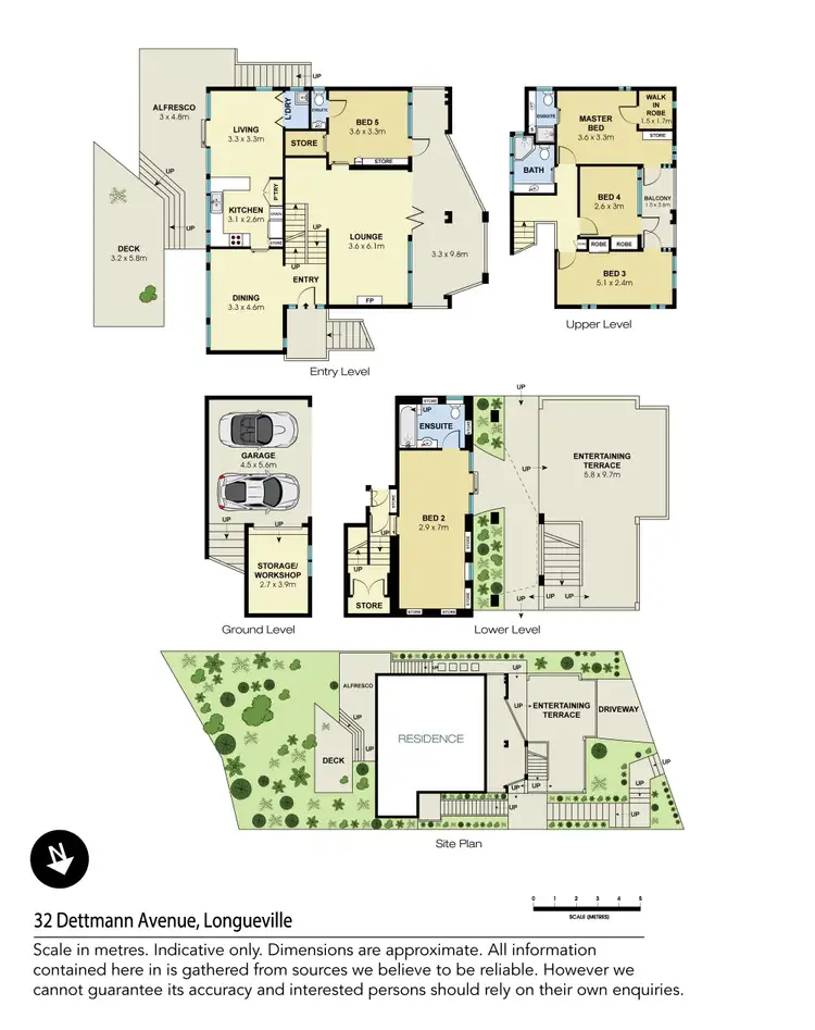 Floorplan of Homely house listing, 32 Dettmann Avenue, Longueville NSW 2066