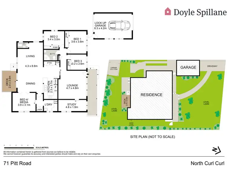 Floorplan of Homely house listing, 71 Pitt Road, North Curl Curl NSW 2099
